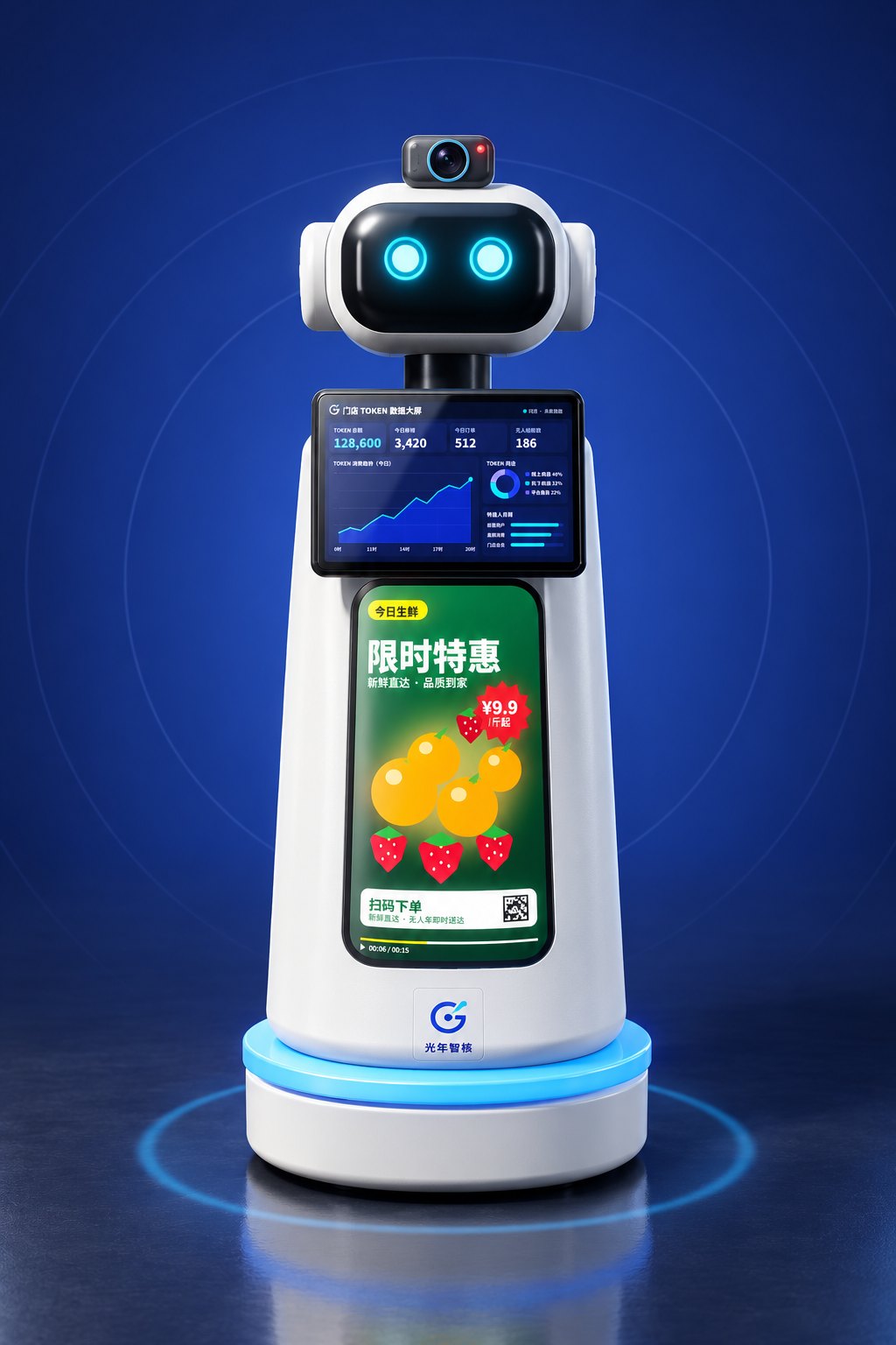 光年智核机器人正面渲染